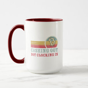 Mug Cracing dehors, pas clocking in Crypto Retirement