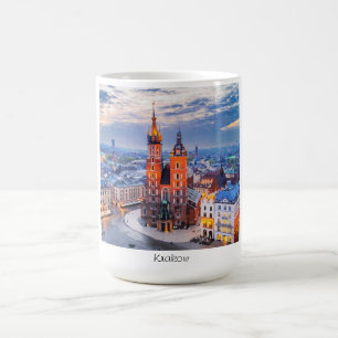 Mug Cracovie nuit en Pologne