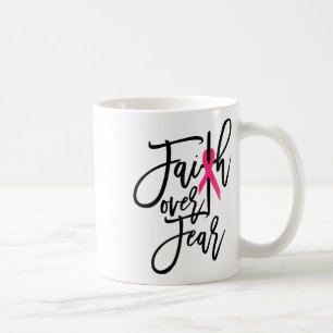 Mug Crainte Croix du sein Sensibilisation au cancer ch
