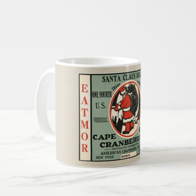 Mug Cranberries Père Noël (Devant gauche)