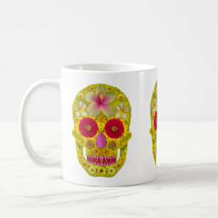 Mug Crâne à fleurs 8