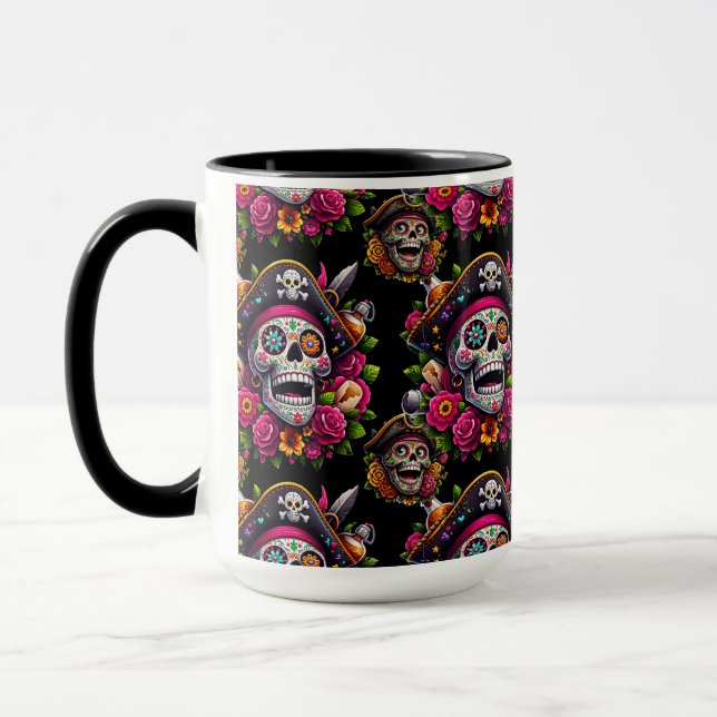 Mug Crâne à sucre - Jolly Pirate Skull (Gauche)