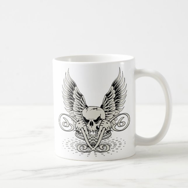 Mug Crâne ailé (Droite)