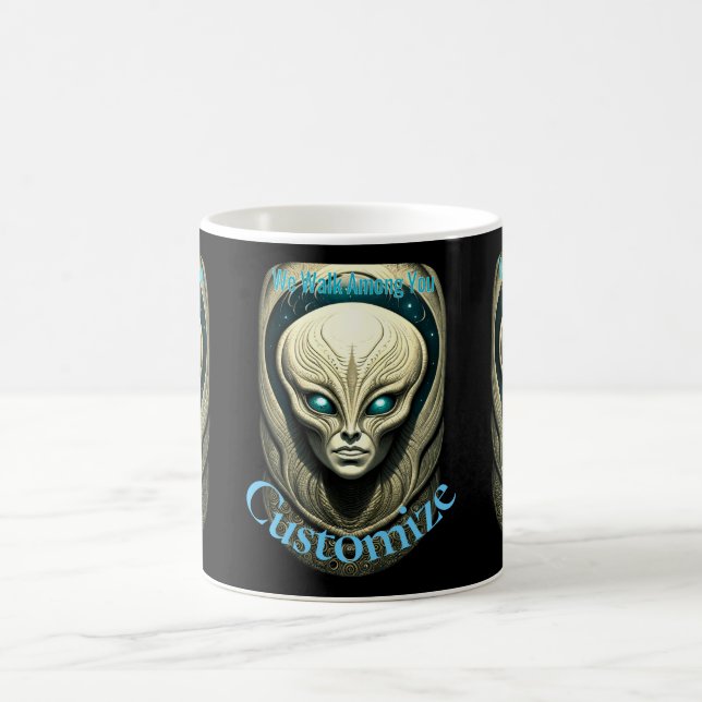 Mug Crâne Alien Tête Thunder_Cove (Centre)