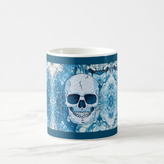 Mug Crâne Bleu Cool