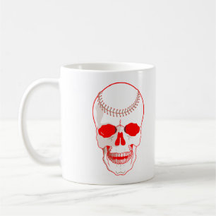 Mug Crâne de baseball