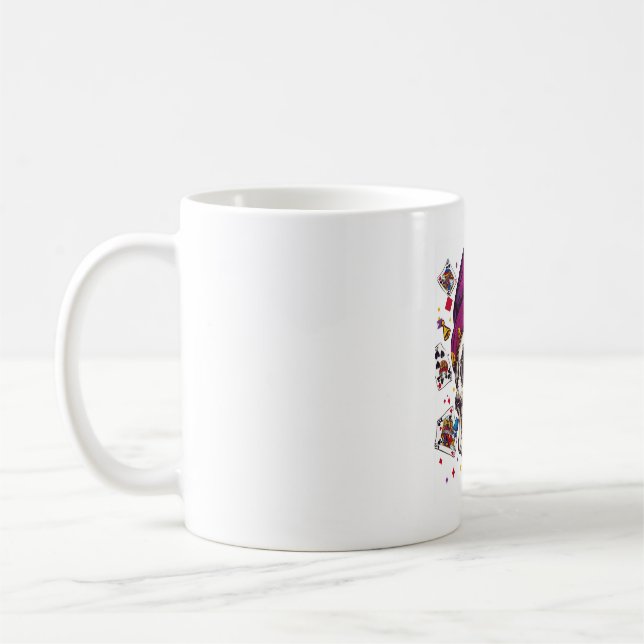 Mug Crâne de bouffon farceur (Gauche)