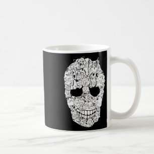 Mug Crâne de chat Kitty Skeleton Costume d'Halloween S