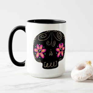 Mug Crâne de sucre Calaverita Jour des morts