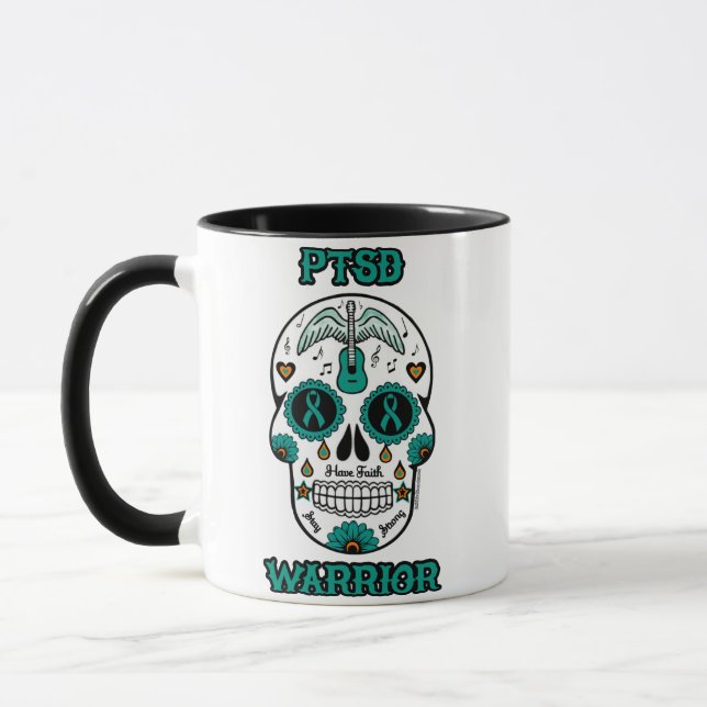 Mug Crâne de sucre/Guerrier...SSPT (Gauche)