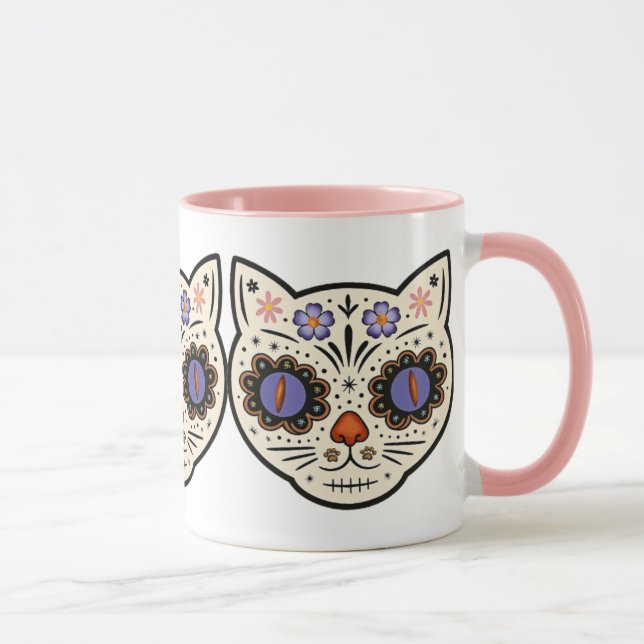 Mug Crâne de sucre Kitty Kat (Droite)