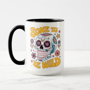 Mug Crâne de sucre - Os à être sauvage
