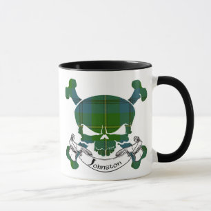 Mug Crâne de tartan de Johnston