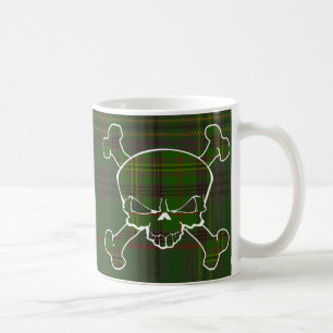 Mug Crâne de tartan de Kennedy aucune bannière
