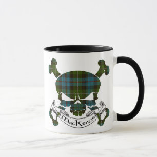 Mug Crâne de tartan du Mackenzie
