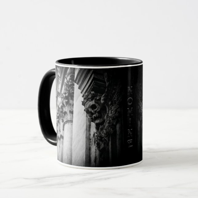 Mug Crâne des ailes de pierre (Devant gauche)