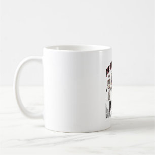 Mug Crâne d'Halloween Effrayant Créatif Histoire Vinta