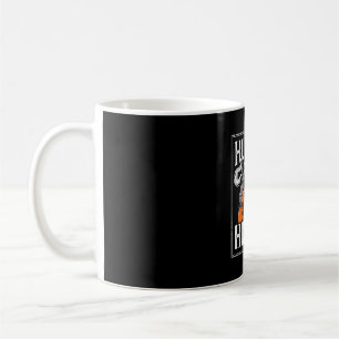 Mug Crâne d'Halloween Reste Humble Travaille Dur