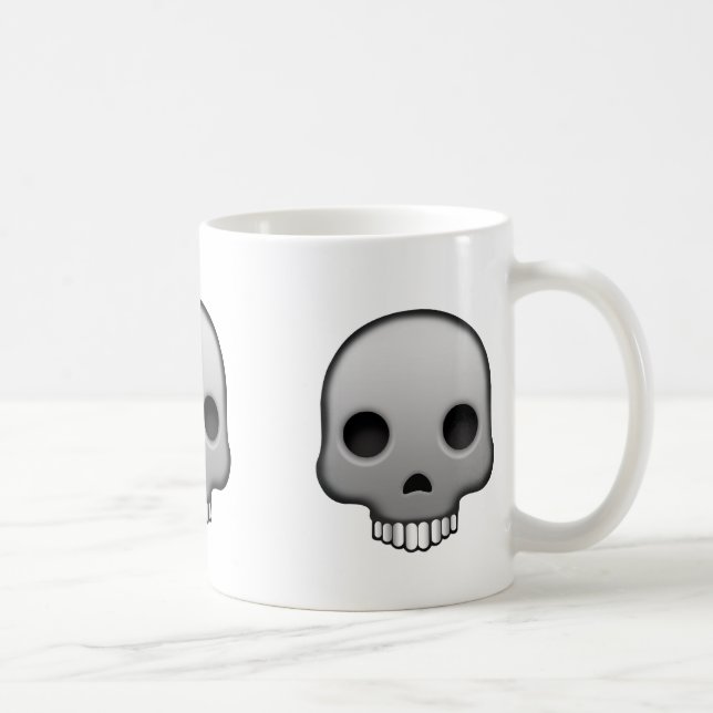 Mug Crâne Emoji (Droite)