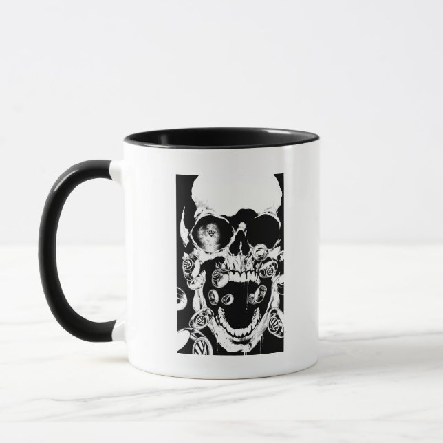 Mug Crâne et anneaux (Gauche)