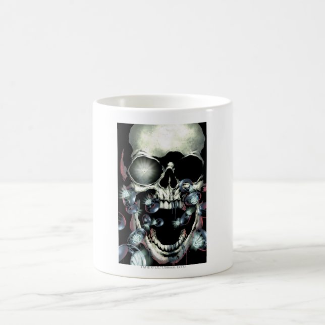 Mug Crâne et anneaux - Couleur (Centre)