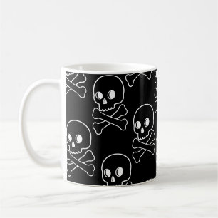 Mug Crâne et os croisés