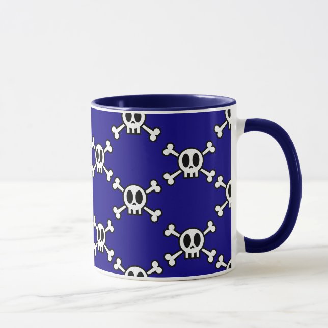 Mug Crâne et os croisés (Droite)