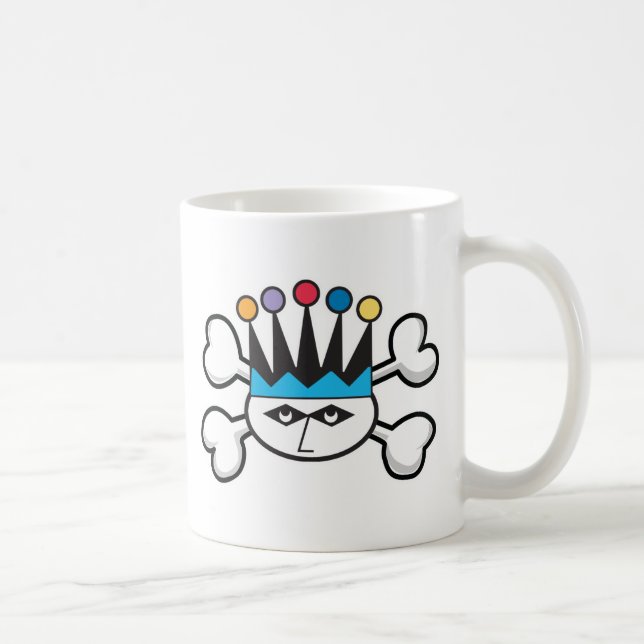 Mug crâne et os croisés (Droite)