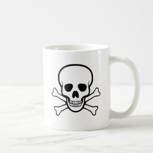 Mug Crâne et os croisés