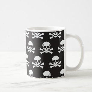 Mug Crâne et os croisés
