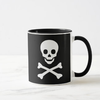 Mug Crâne et os croisés