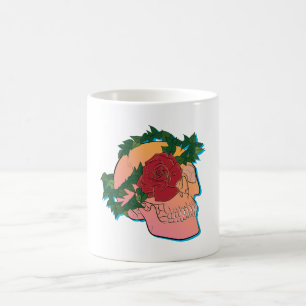 Mug Crâne et Rose