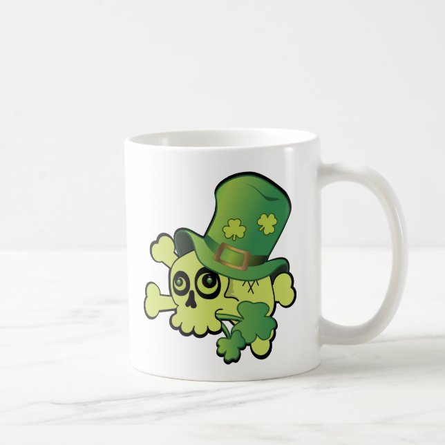 Mug Crâne et Shamrock (Droite)