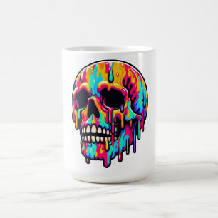 Mug Crâne fondu dynamique