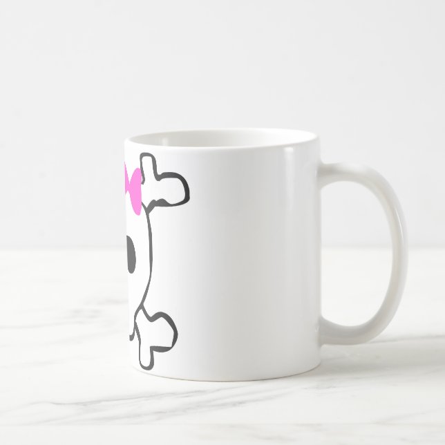 Mug Crâne Girly (Droite)