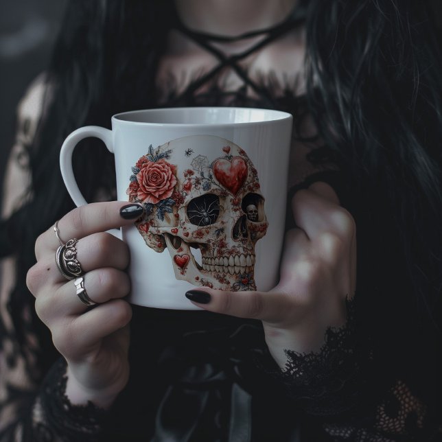 Mug Crâne gothique (Créateur téléchargé)