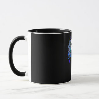 Mug Crâne octo bleu