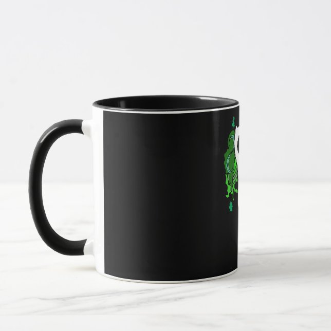 Mug Crâne octo vert (Gauche)