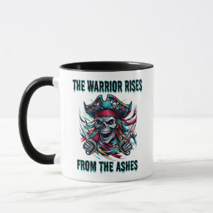 Mug Crâne pirate guerrier de vengeance : Jour des mort