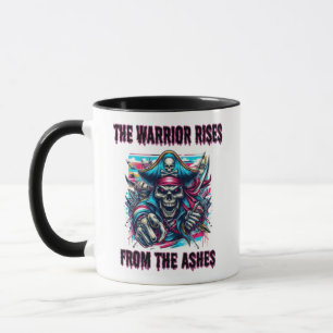 Mug Crâne pirate guerrier de vengeance : Jour des mort