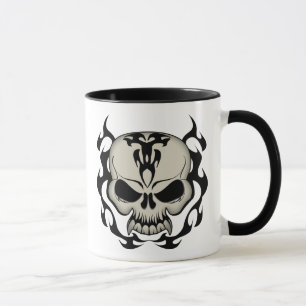 Mug Crâne tribal