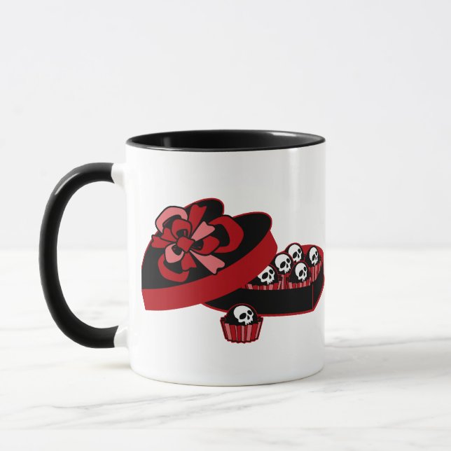 Mug Crâne Valentine Candy (Gauche)