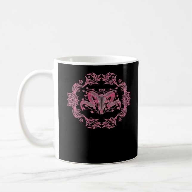 Mug Crâne Whimsigoth esthétique (Gauche)