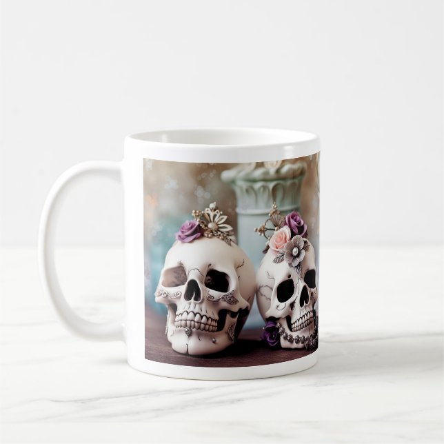 Mug Crânes Bijoutés (Gauche)