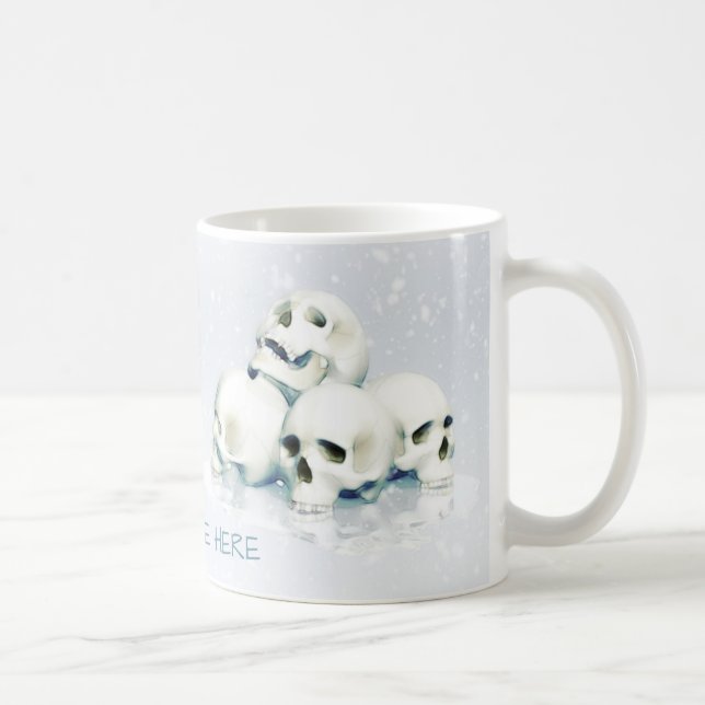 Mug Crânes dans la neige (Droite)