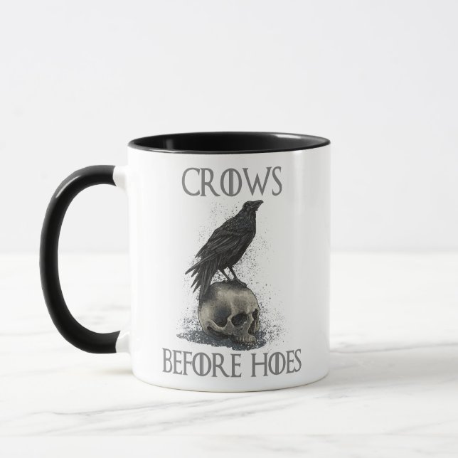 Mug Crânes de Corbeaux Avant Pioches (Gauche)