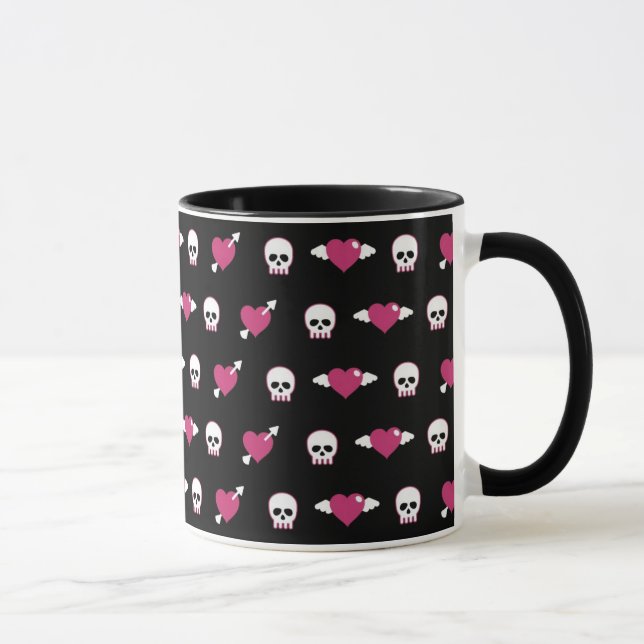 Mug Crânes et coeurs (Droite)