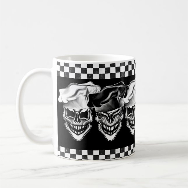 Mug Crânes riants de chef (Gauche)