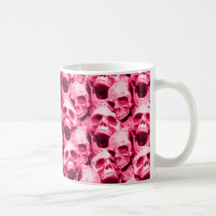 Mug Crânes roses chaudes