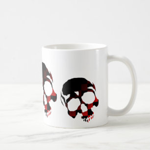 Mug Crânes rouges